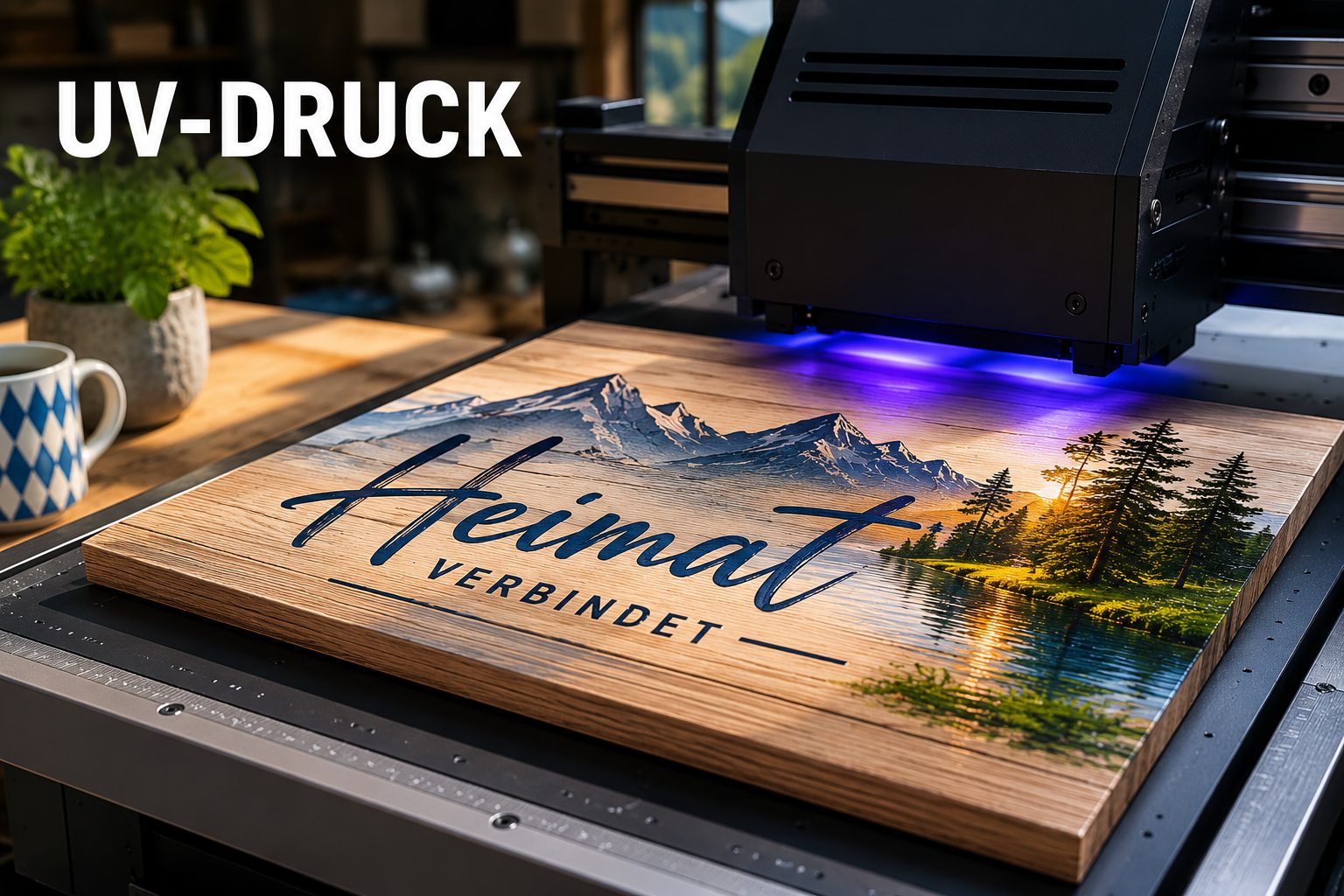 UV-Druck auf Werbeartikeln